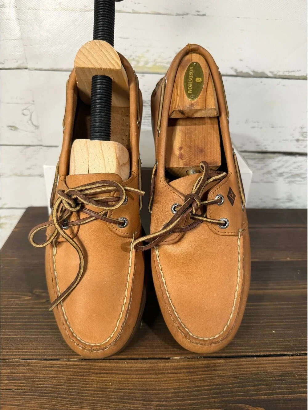 Sperry Top-Sider Authentic Original 2-Eye Boat Shoe - Mens Size 9.5